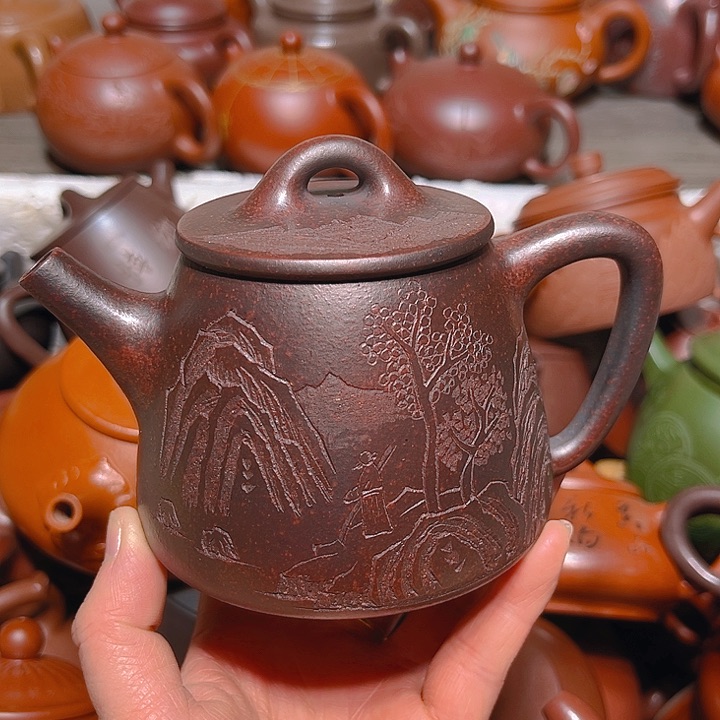 紫砂茶壶宜兴紫砂壶300