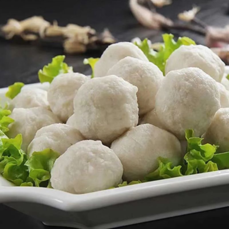 正宗黄花鱼丸鲜嫩鱼肉火锅丸150g/包 海鲜美食宝宝辅食 到手5包d