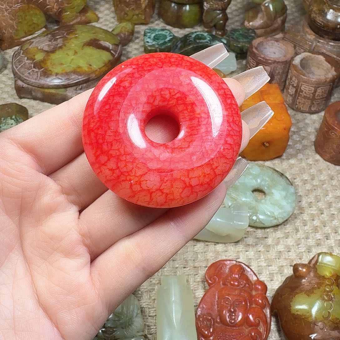 白玉菩提吊坠挂件