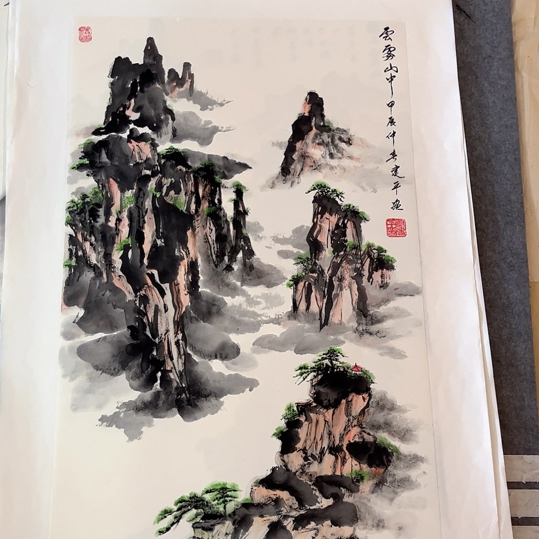 国画L精品手绘国画作品