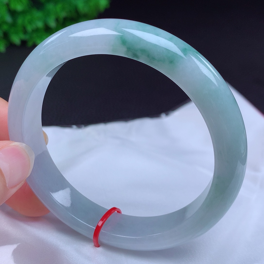 翡翠未镶嵌手镯61圈432212