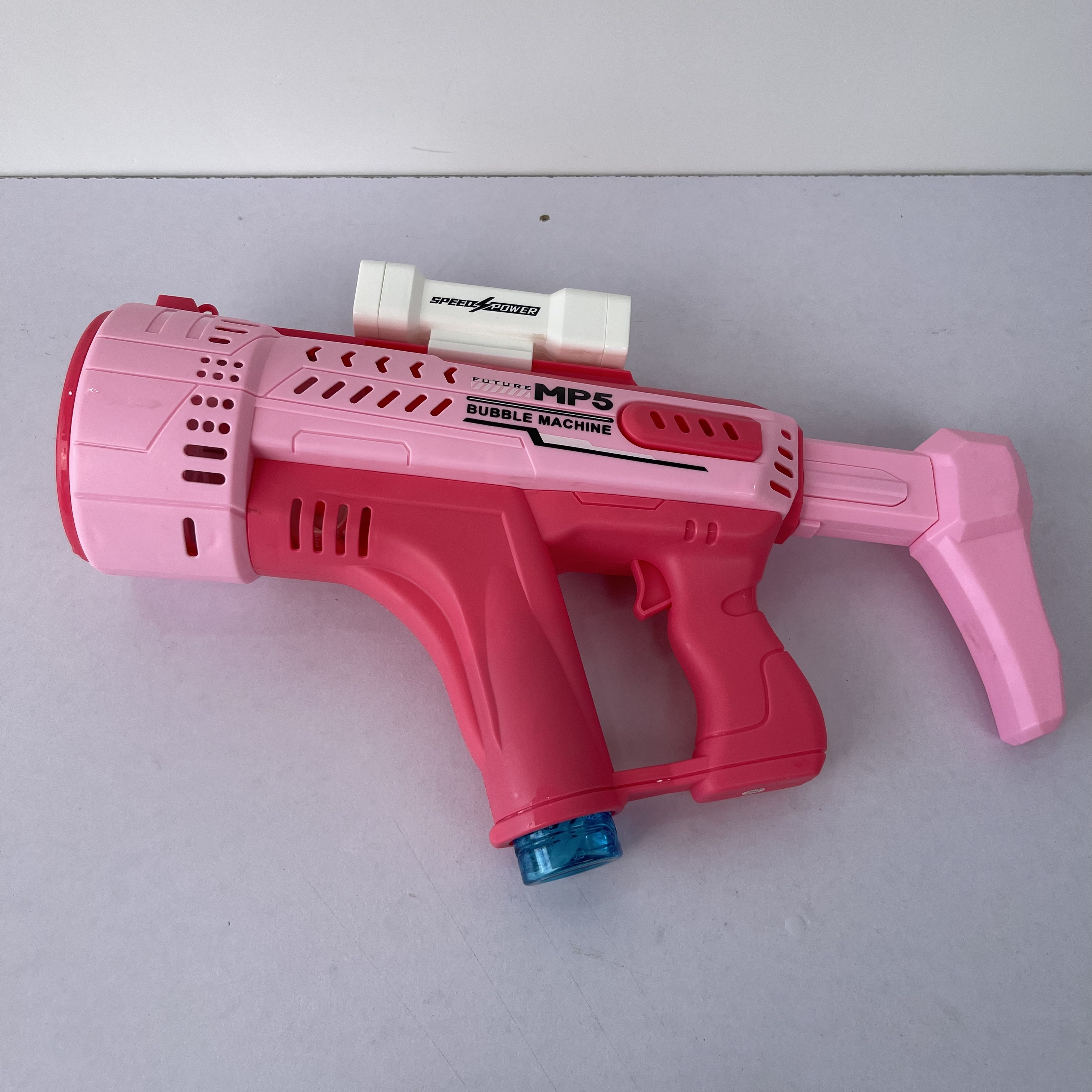 新款全自动泡泡机超大号手持加特林玩具泡泡F6