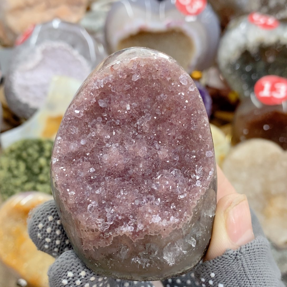 天然水晶摆件未镶嵌水晶