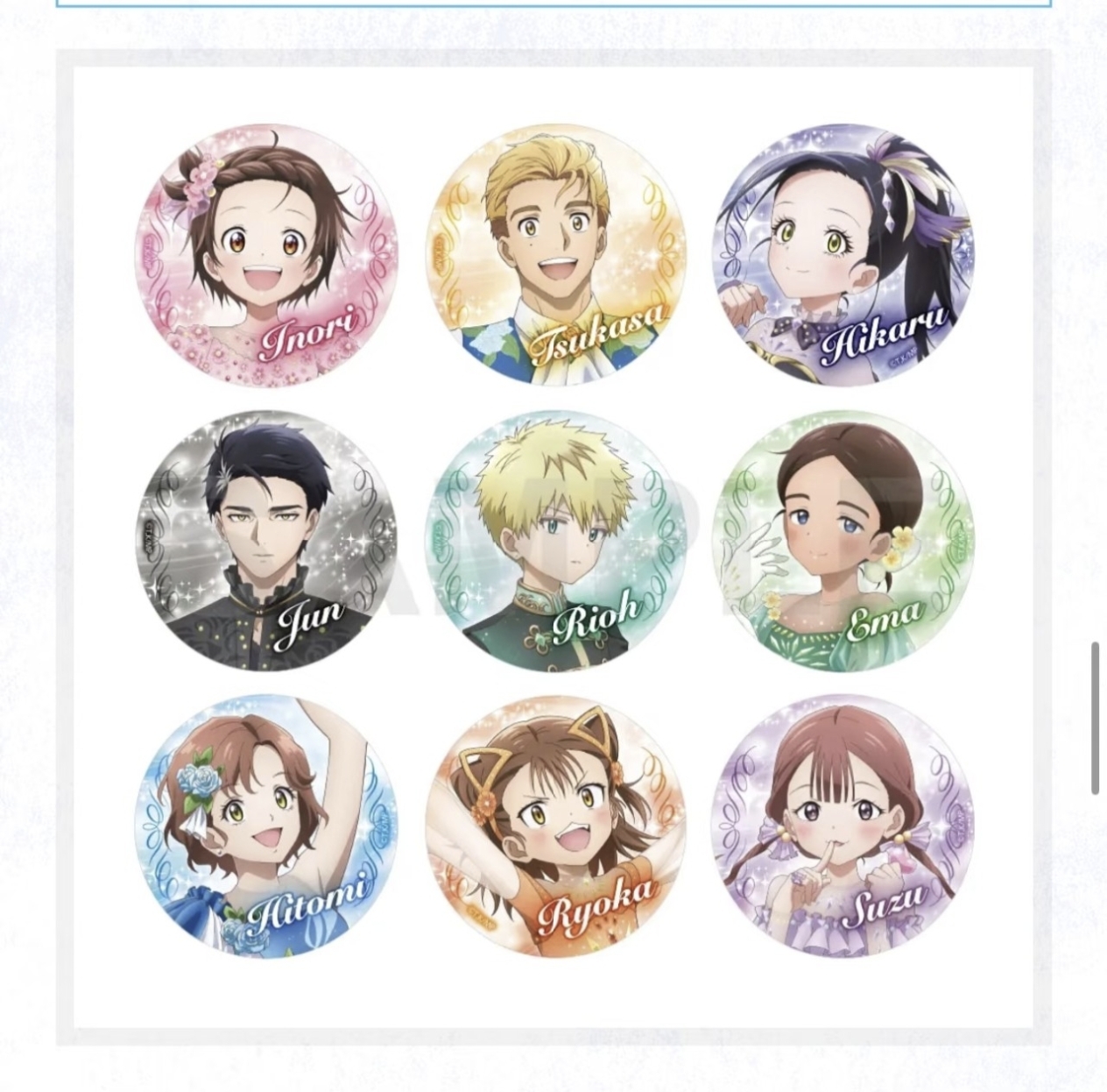 【国现】金牌得主特别展a款角色吧唧盲抽