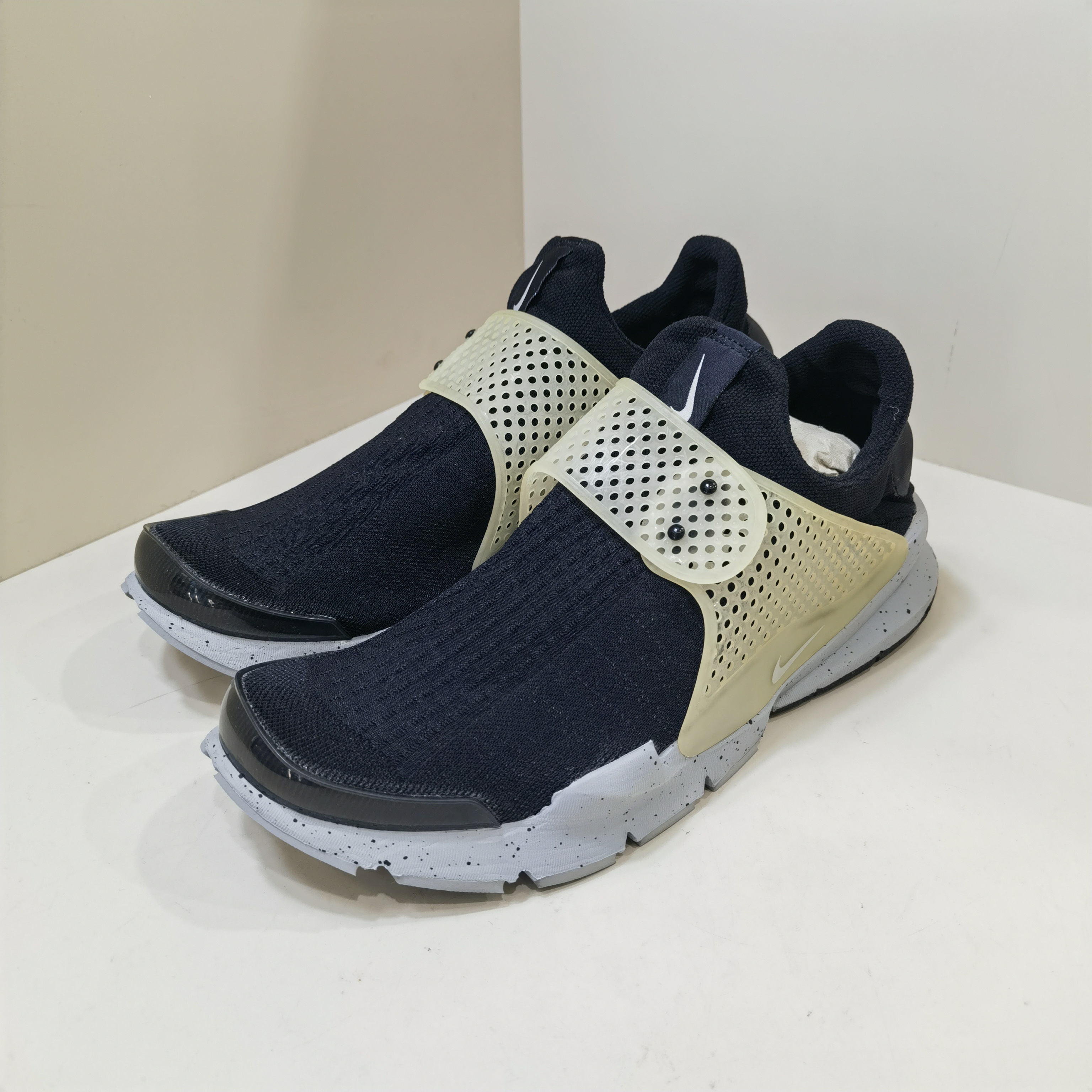 nike sock 蓝 配色板鞋  45码 全新原盒