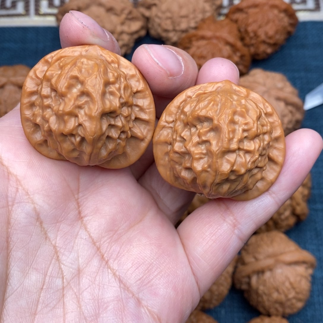 文玩核桃把件37.8精品官印全品