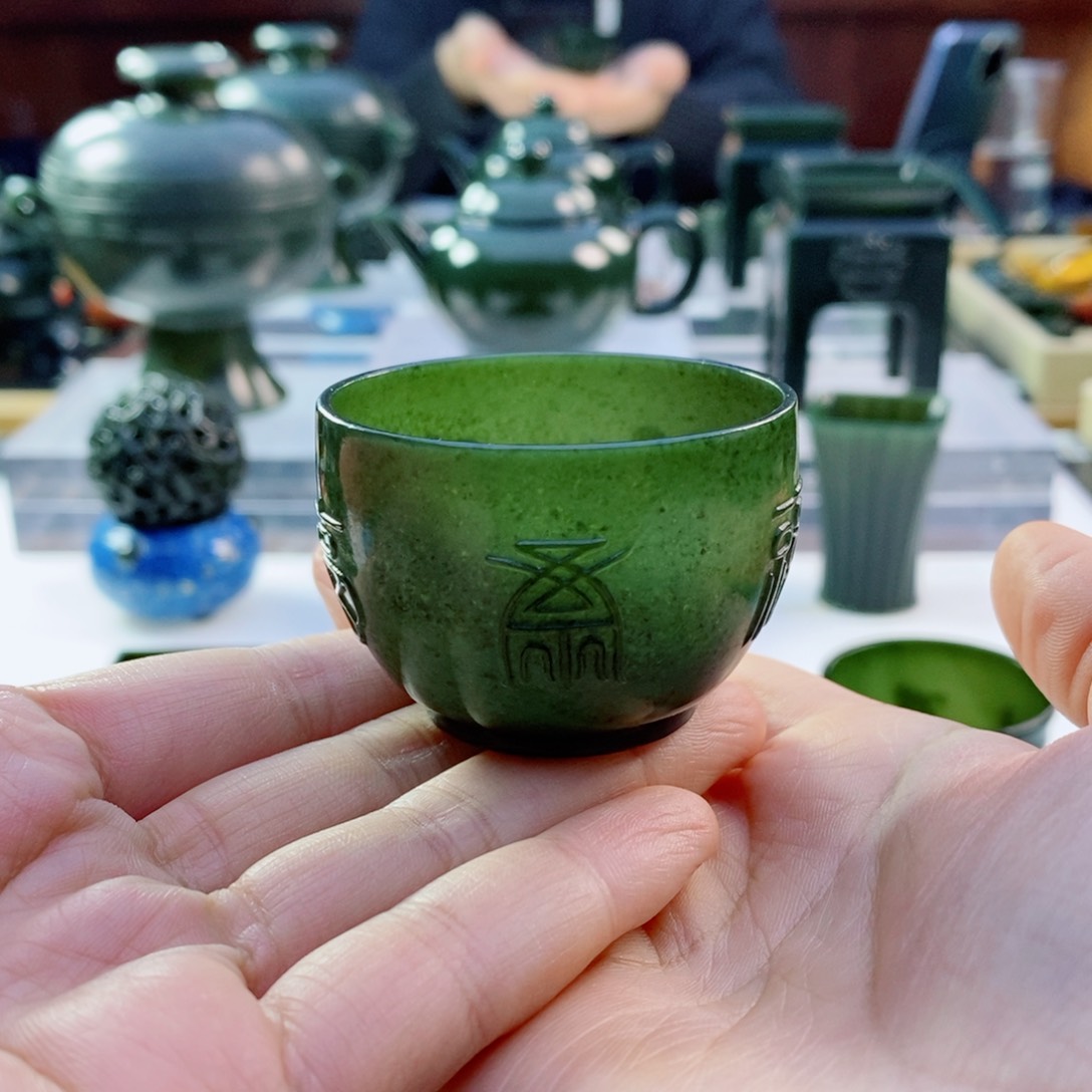 和田玉（青玉）未镶嵌挂件