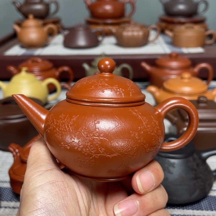 紫砂茶壶全手工制作150cc