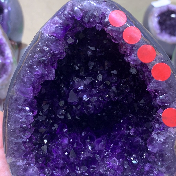 紫晶1未镶嵌846恐龙蛋