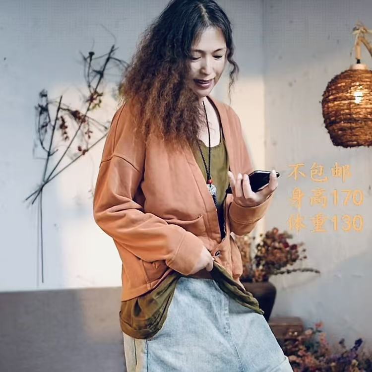 高货定制卫衣拉毛炒色做旧衣长65胸围138