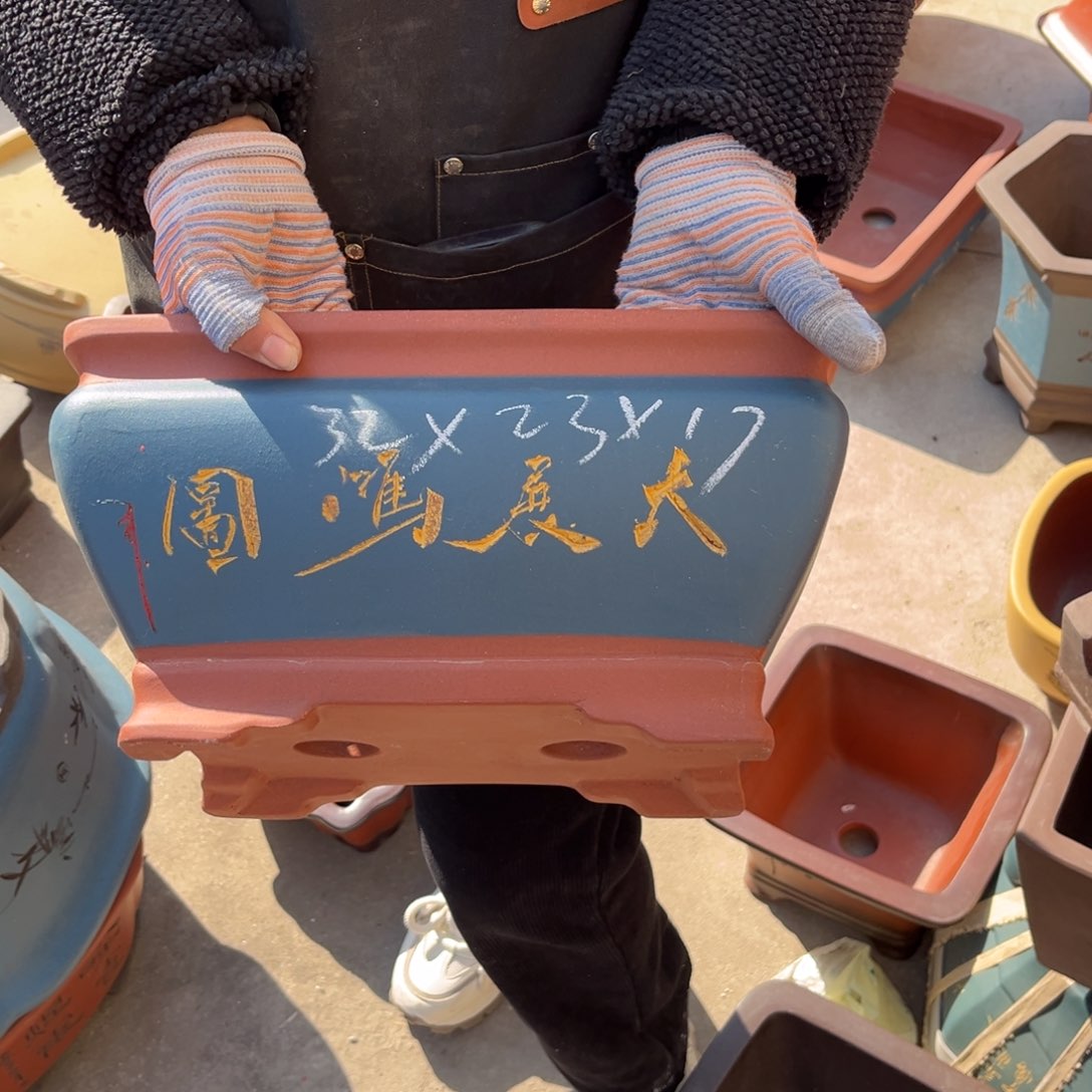 紫砂花盆盆景艺术