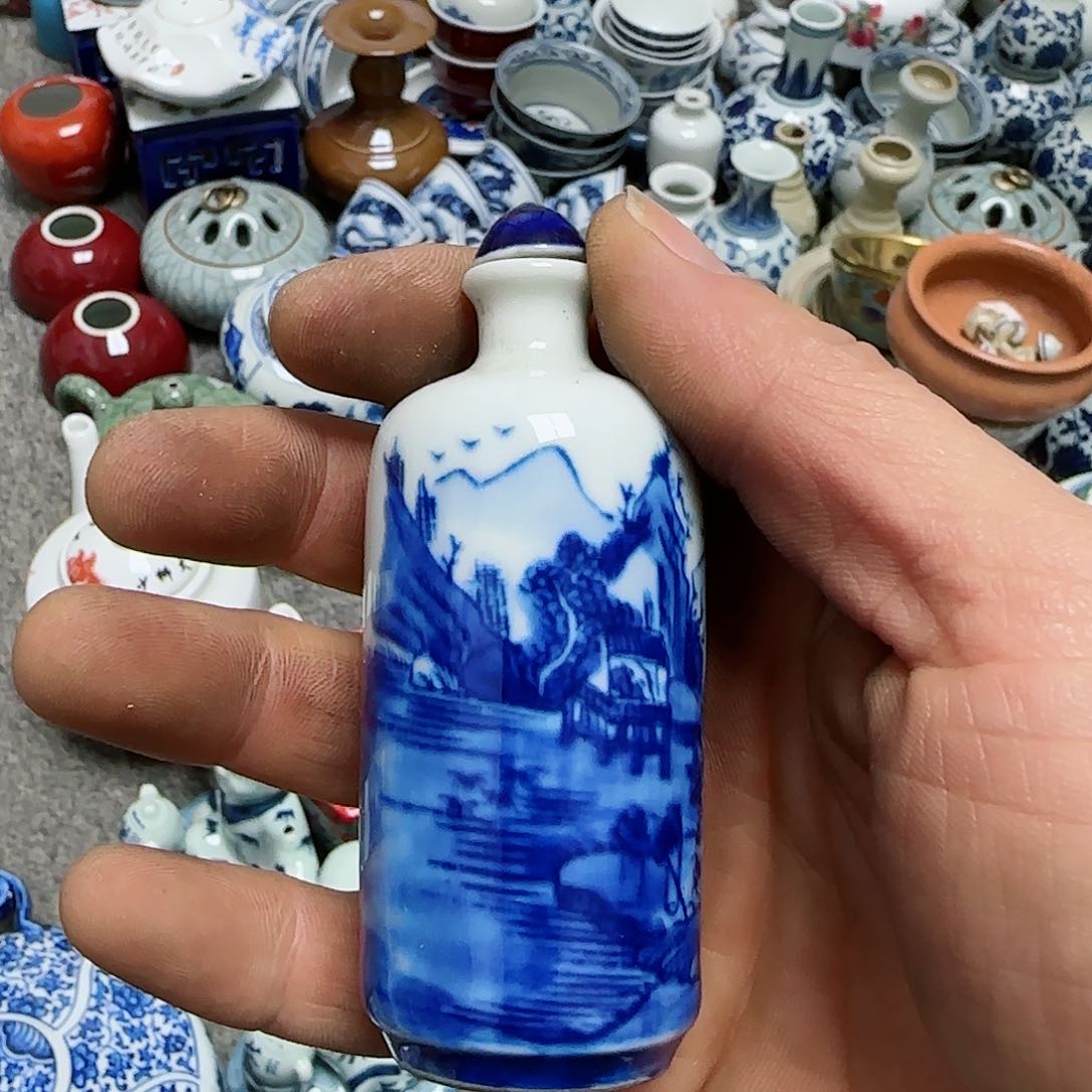 摆件瓷器的工艺技术水平