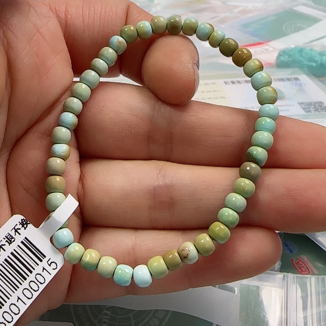 绿松石珠宝半成品未镶嵌