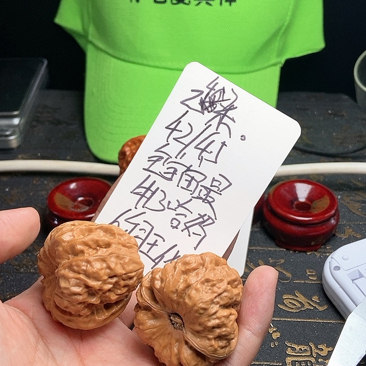 文玩核桃把件。毕业蛤蟆