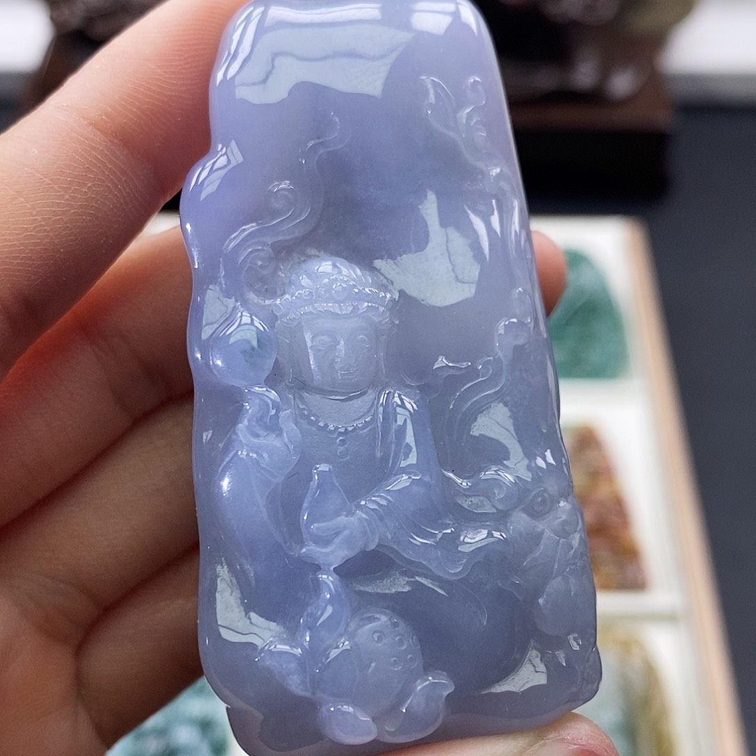 翡翠未镶嵌颈饰缅甸翡翠a货