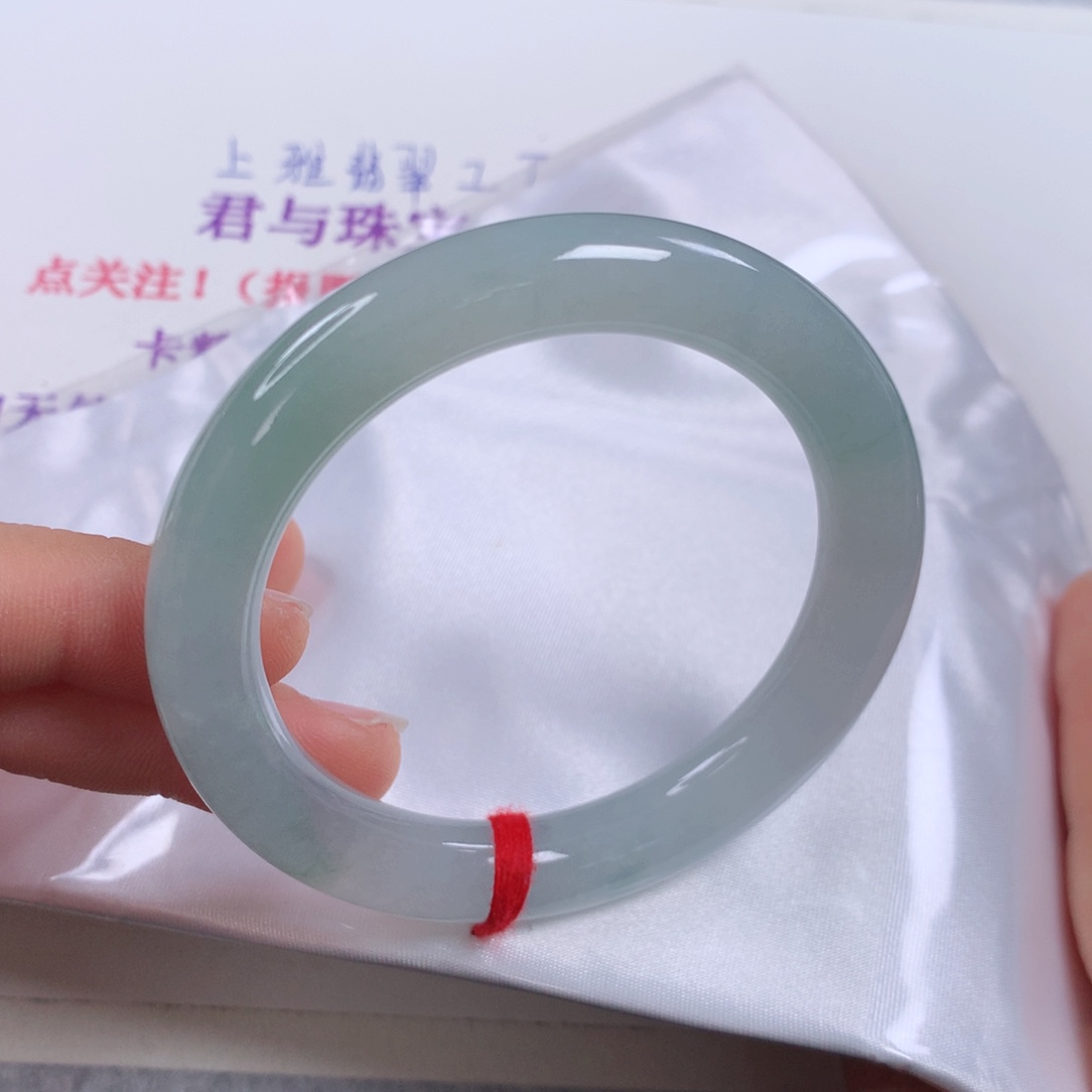 未镶嵌手镯翡翠 圆条②⑧⑦