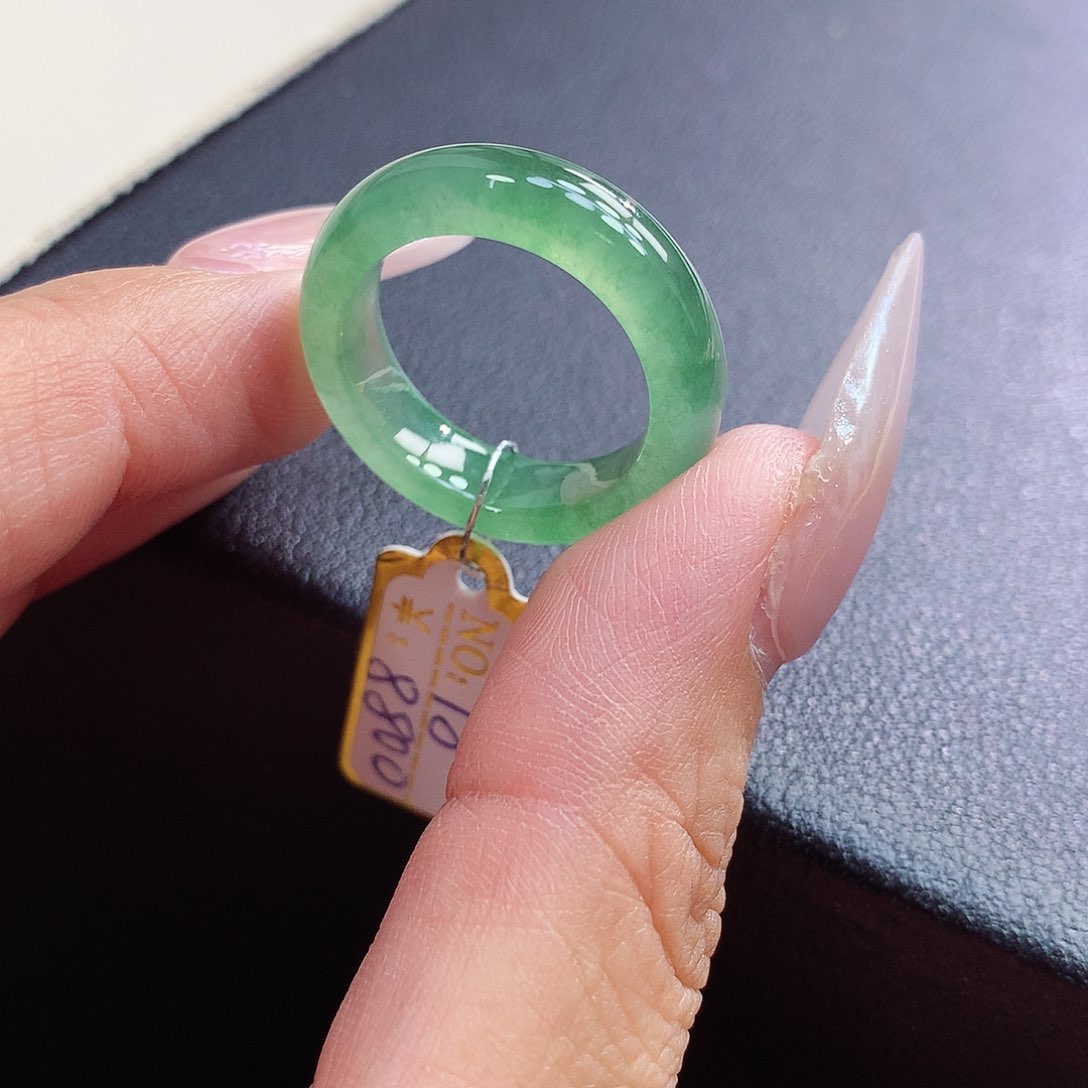 未镶嵌戒指翡翠18号