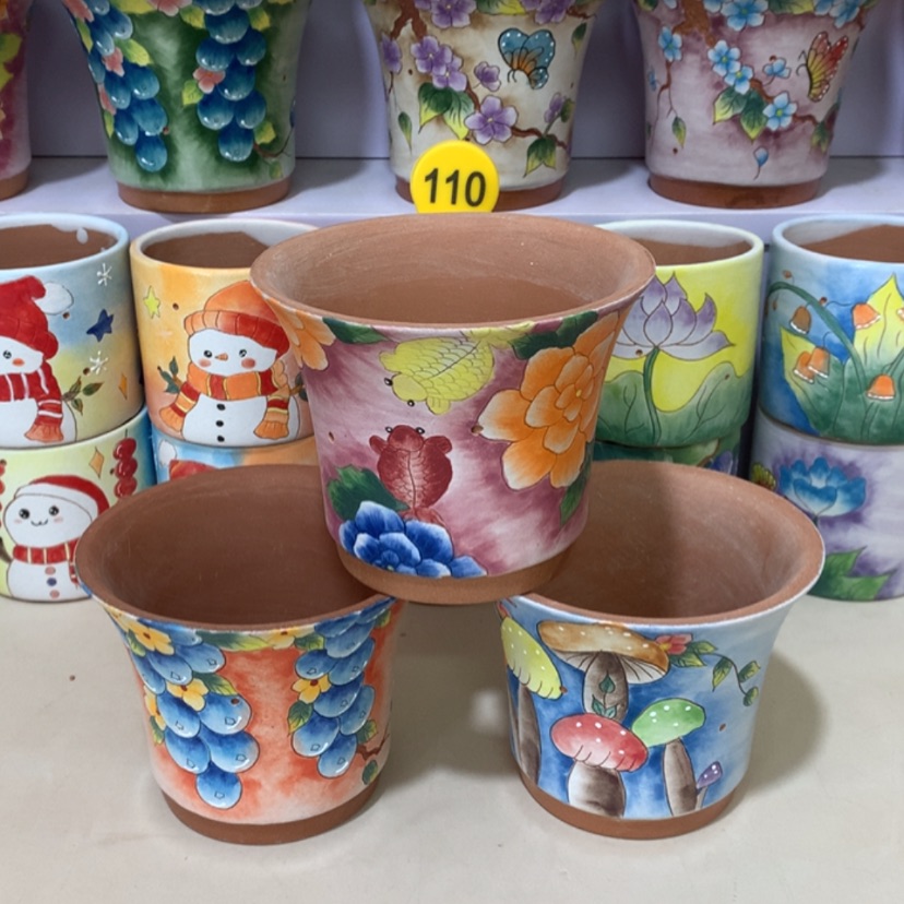 【闪购商品】红陶花盆