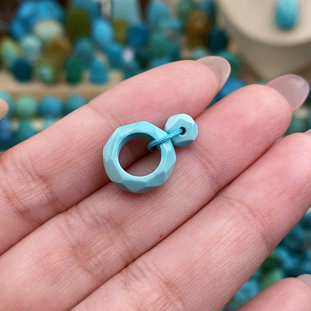 绿松石珠宝奇石未镶嵌