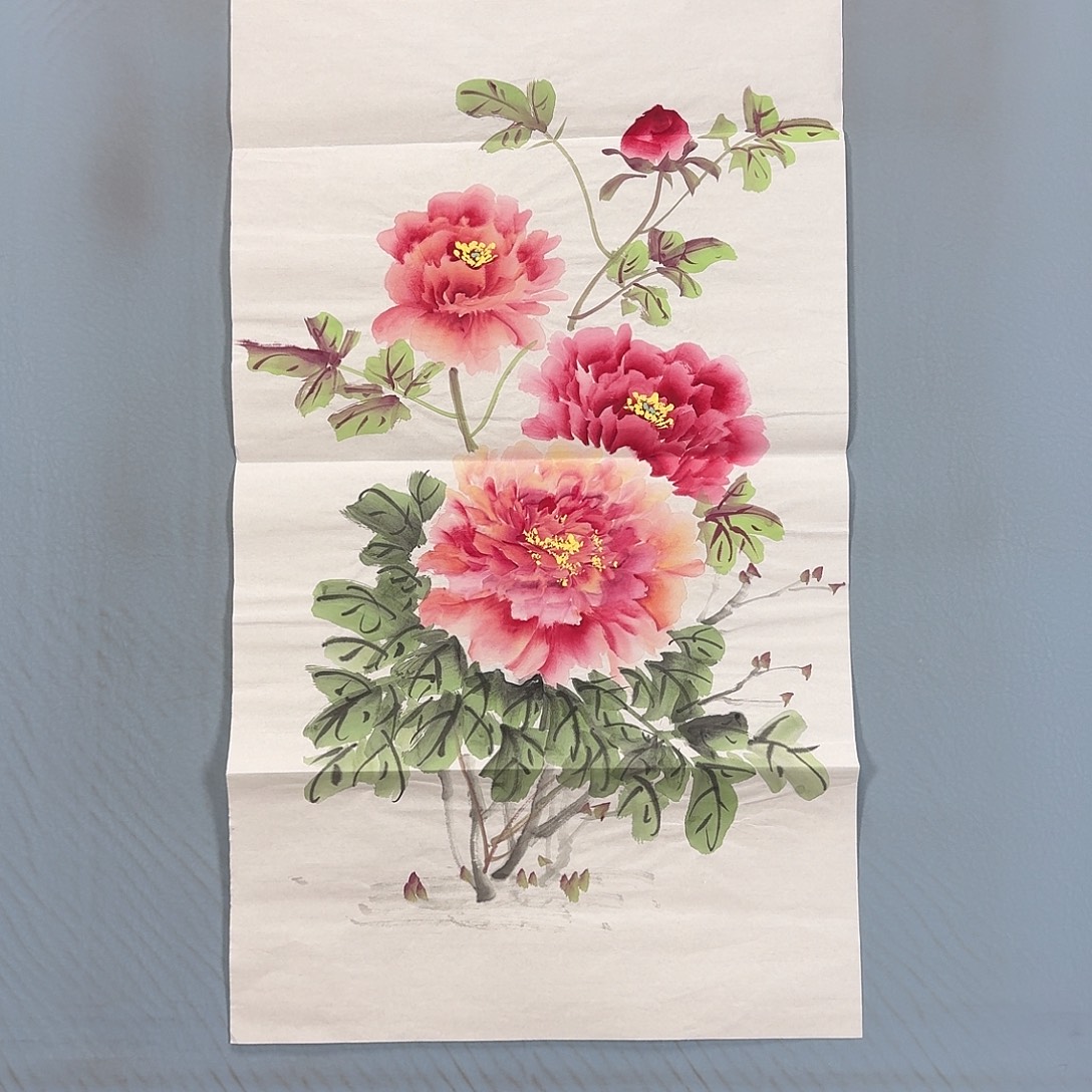 国画1279 牡丹仙子好可爱