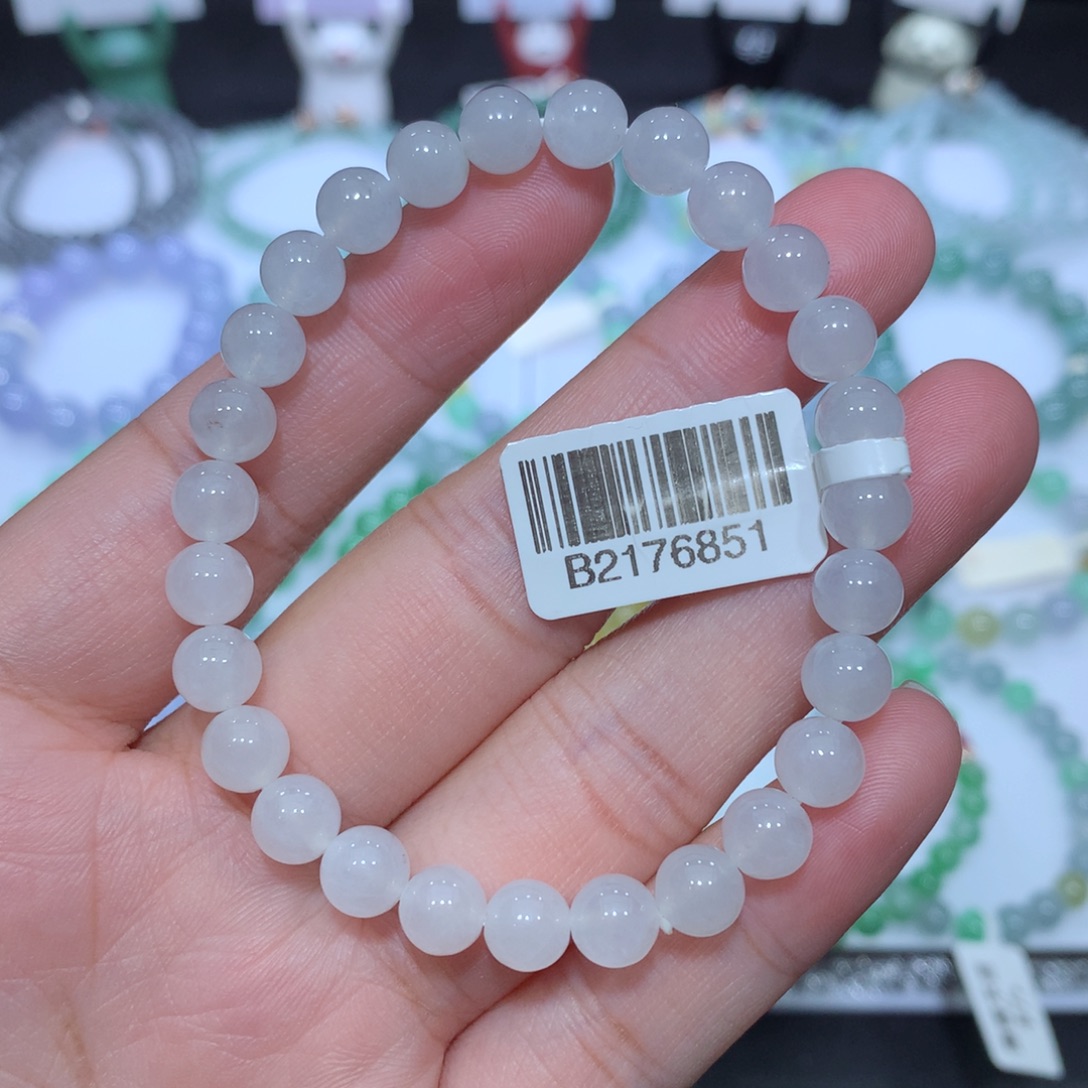 翡翠未镶嵌手串天然