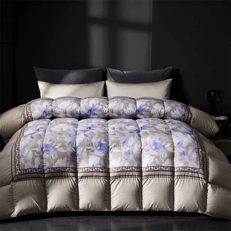 【高端黑金系列羽绒被】零下可用仓库尾货星级酒店同款厚款羽绒被芯