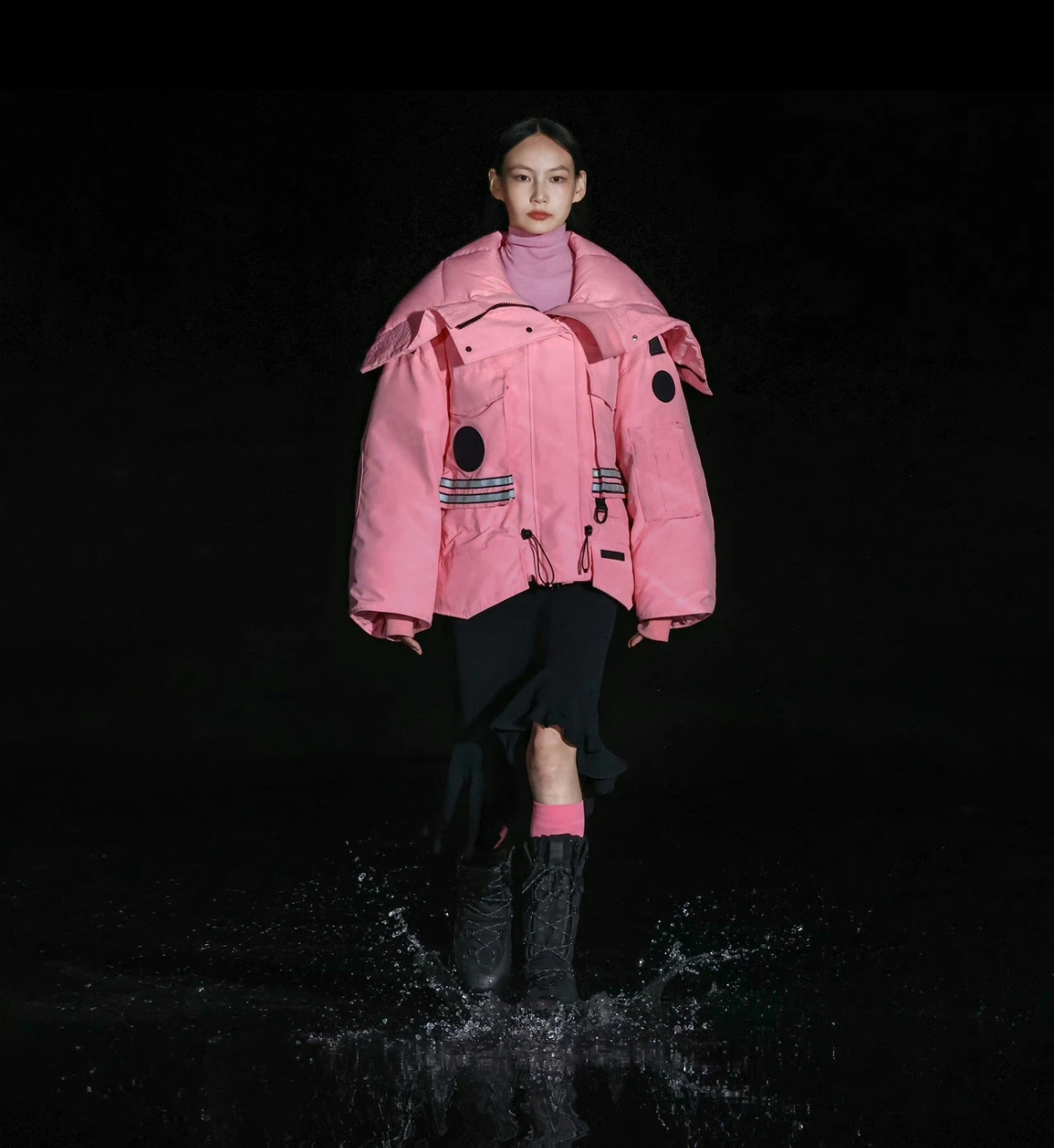 未使用 CANADA GOOSE 加拿大鹅 x ANGELCHEN联名款 s码#zz6403