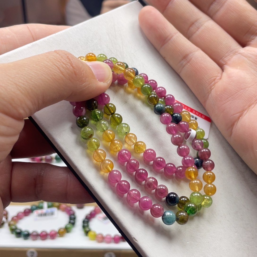 碧玺手串未镶嵌6mm.mmmmmmmmmm