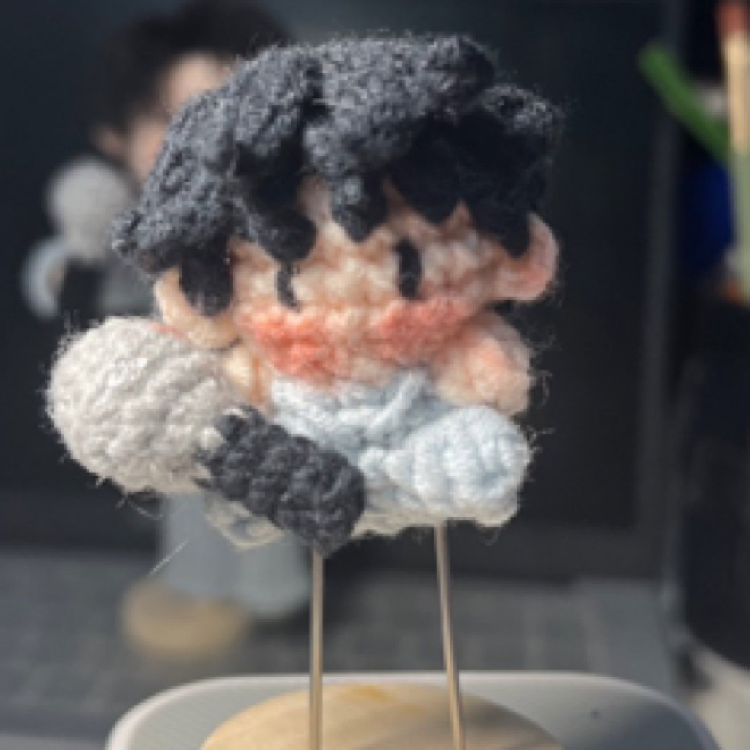 唱歌小鼻嘎钥匙扣