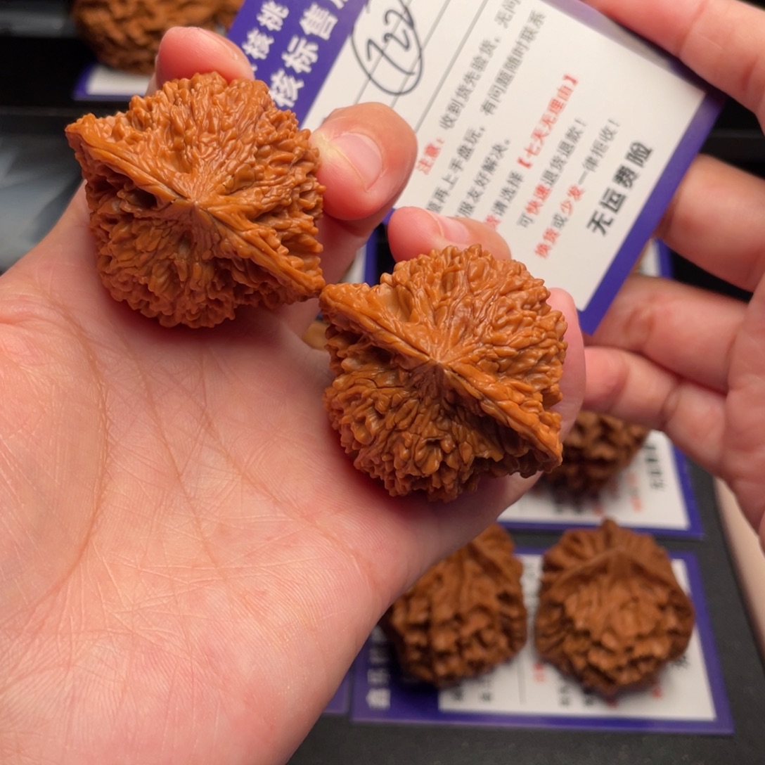 琉***阁文玩核桃把件满天星44