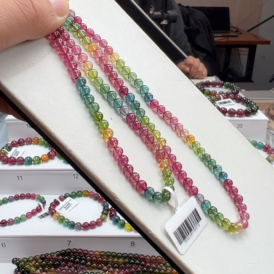 手串未镶嵌碧玺4.8mmmmmmmmmmm