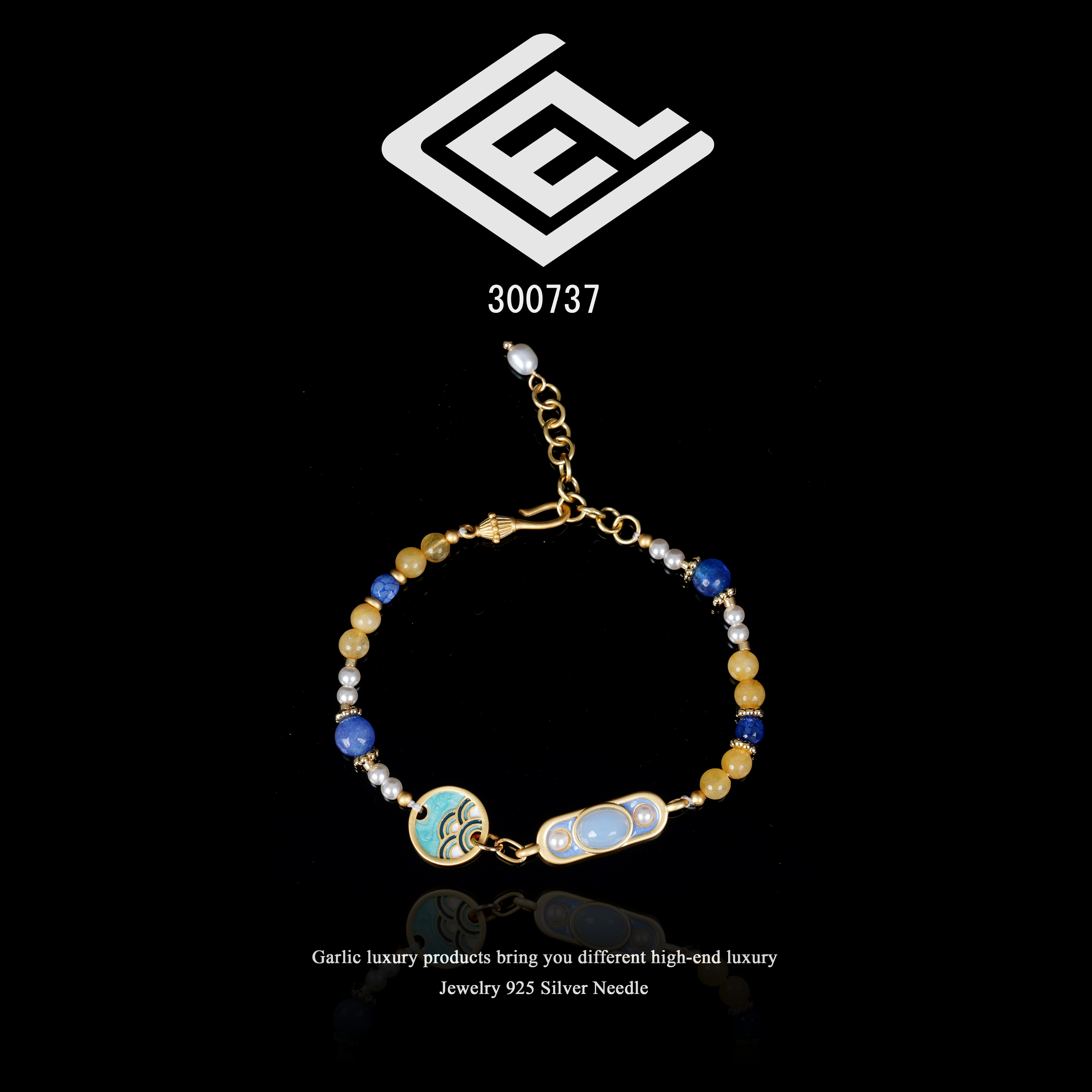 铜合金手链 CEL William手链-300737（15+3cm）X