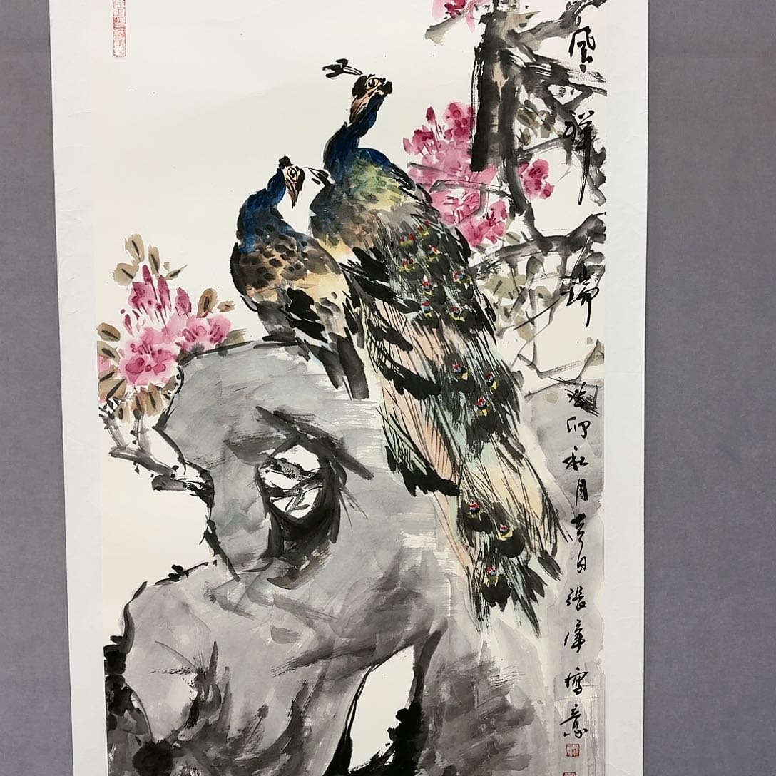 国画国画纯手绘作品请放心去藏