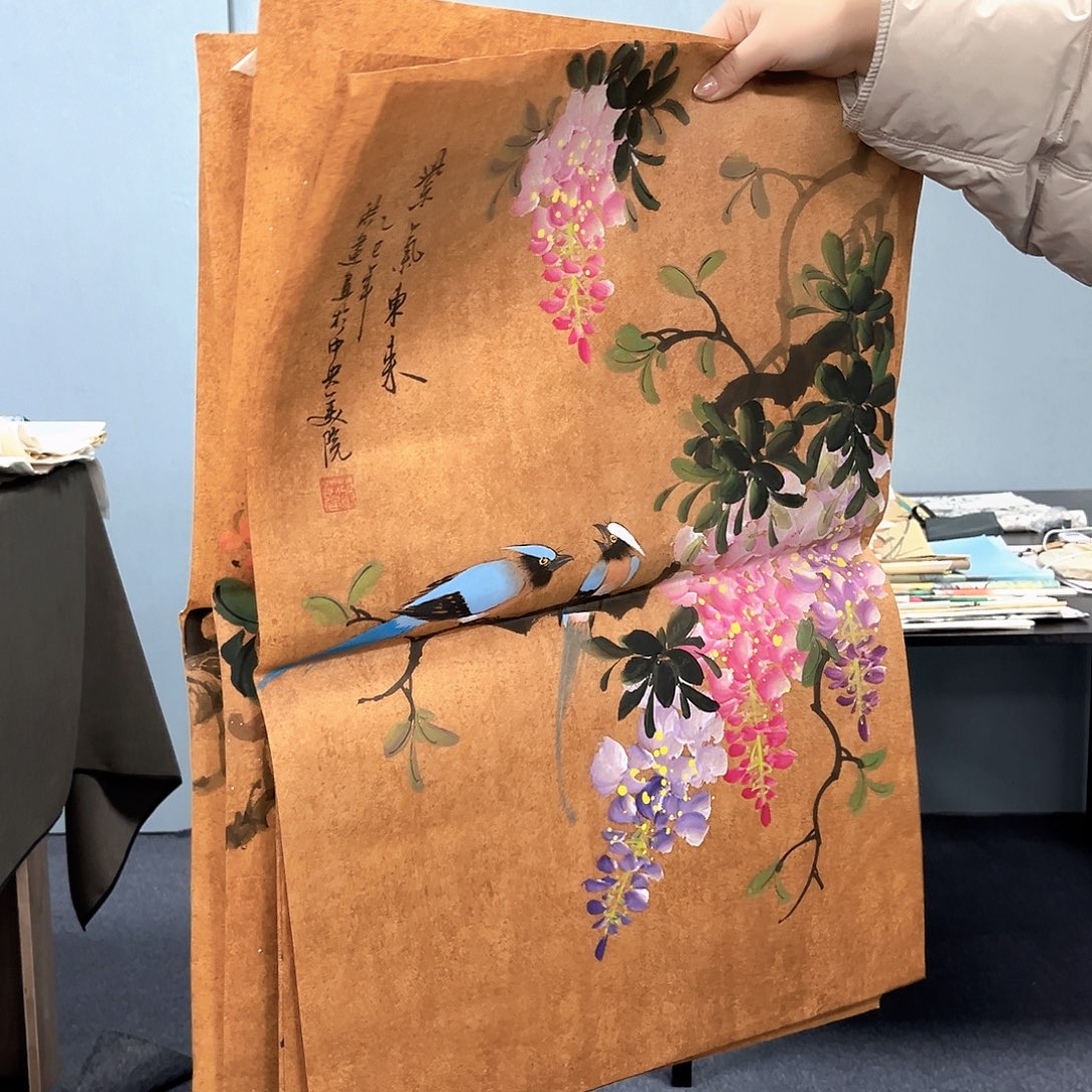 国画国画老师作品