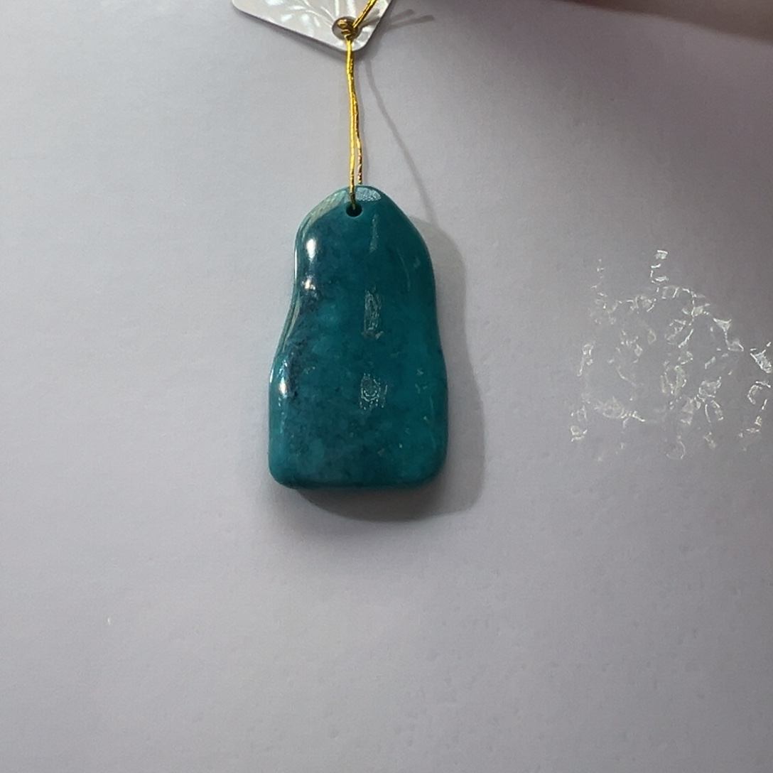 绿松石未镶嵌挂件