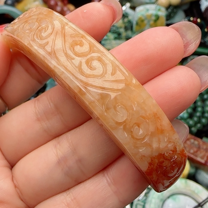 翡翠颈饰未镶嵌天然A货39