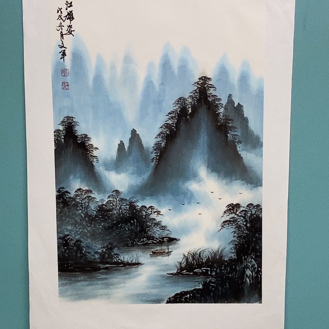 国画李文军教授作品