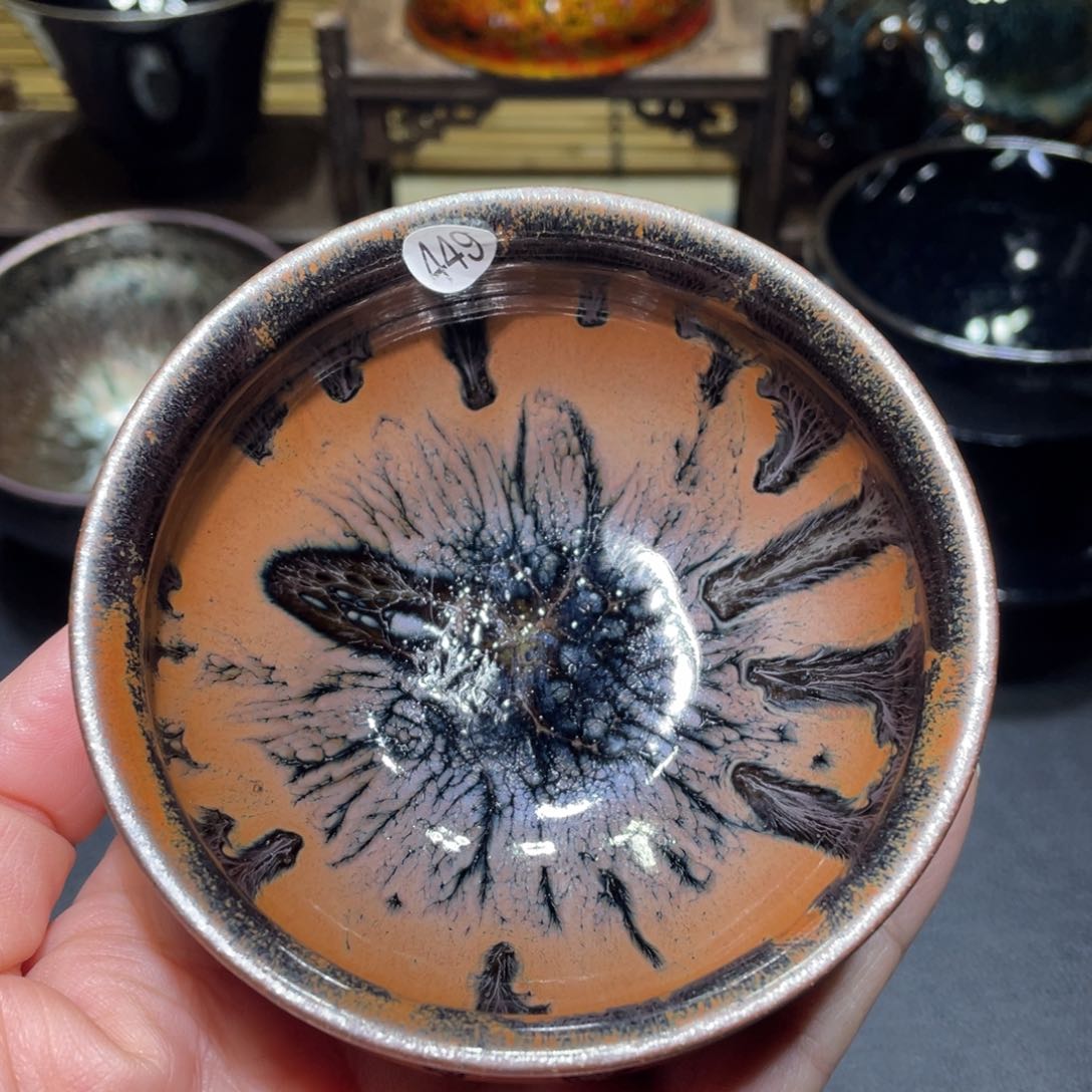 茶盏茶杯天v机械陶瓷