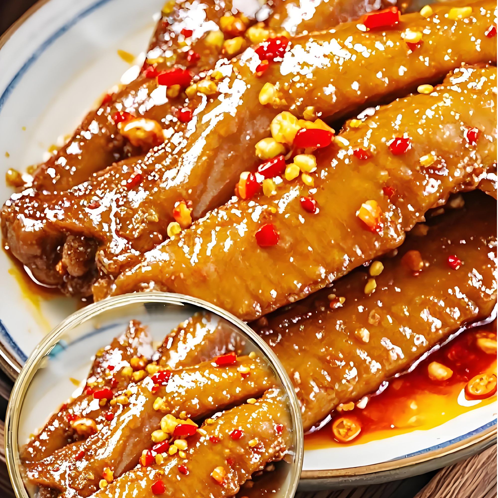 【炭烤麻辣鸭翅套餐】一大根鸭翅x5包x10包熟食卤味零食解馋下酒菜