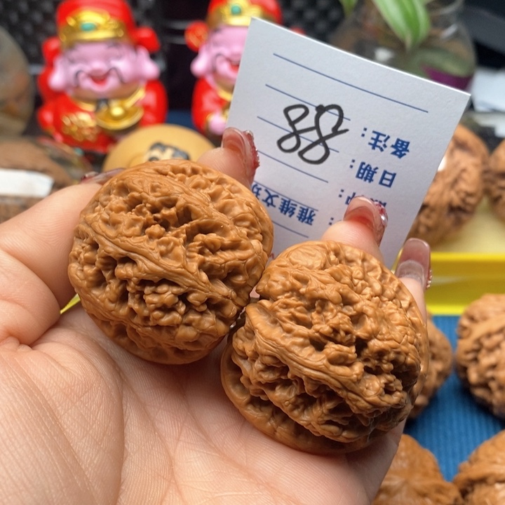 文玩核桃把件88号43平谷粗筋