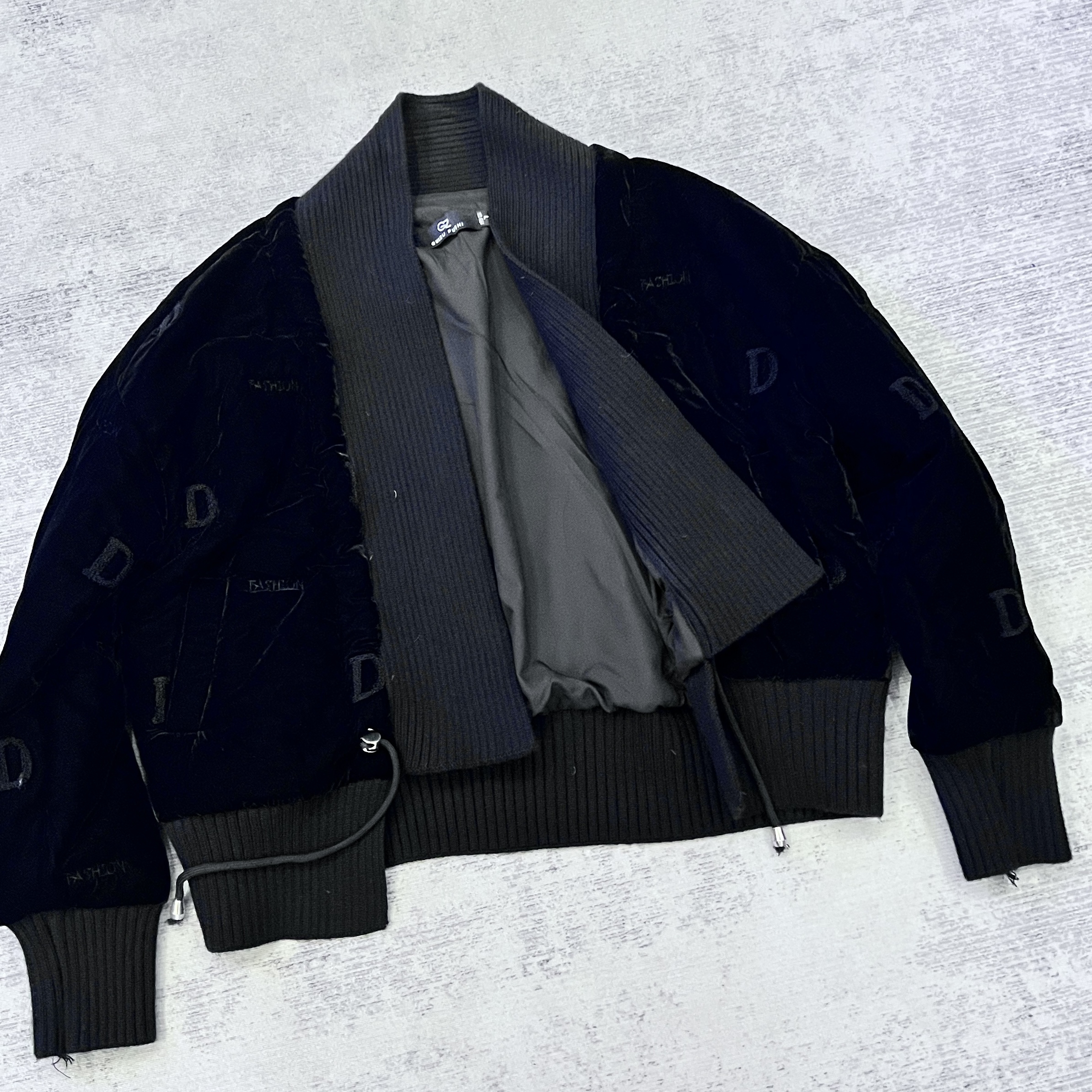 【淇淇】➕轻奢高级时尚设计丝绒刺绣小香风棉服