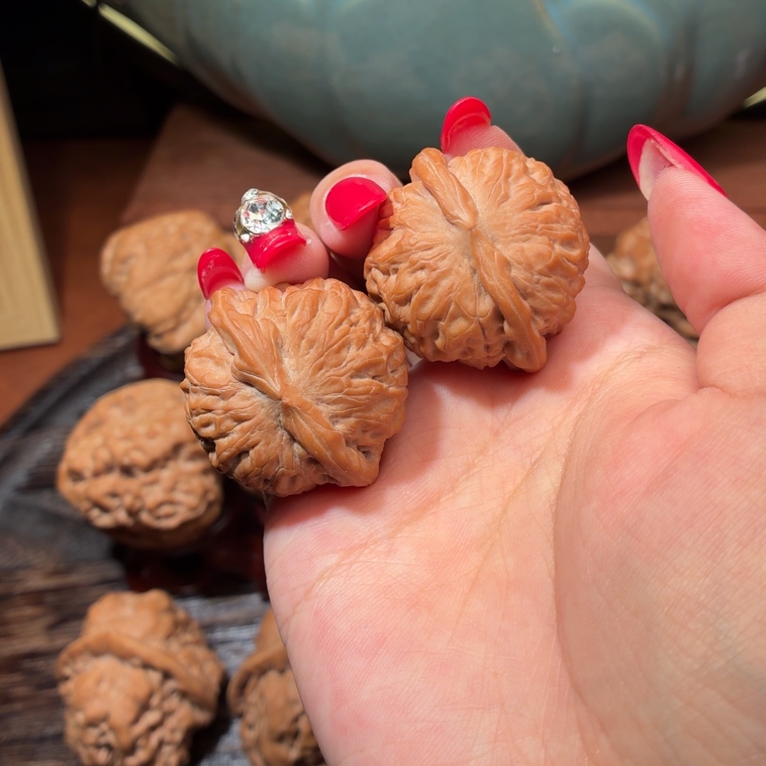 吊坠文玩核桃全品石门元宝35