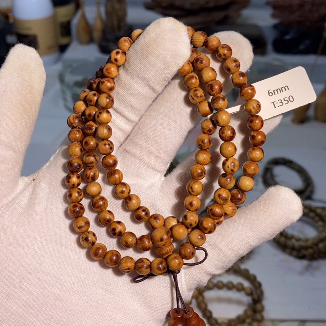 柏木手串/手链太行崖柏 06多 随机