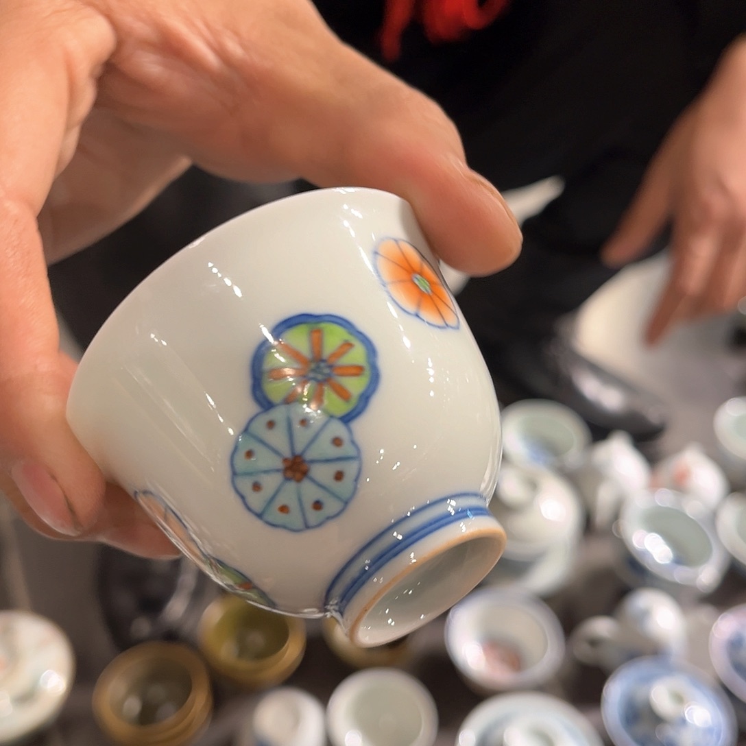 杯青花瓷器青花瓷器