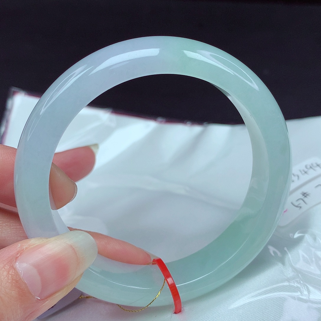 翡翠未镶嵌手镯56.6圈494