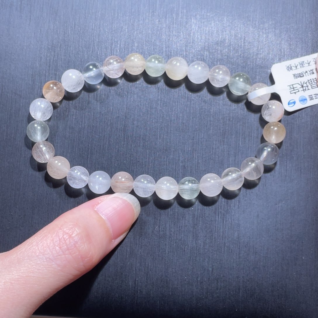 水晶手链未镶嵌174号多性样发货7+