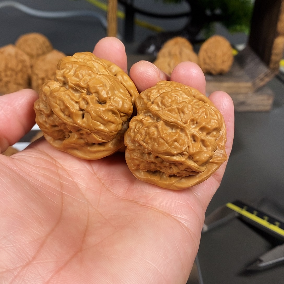 把件文玩核桃老树蛤蟆头骨质超棒