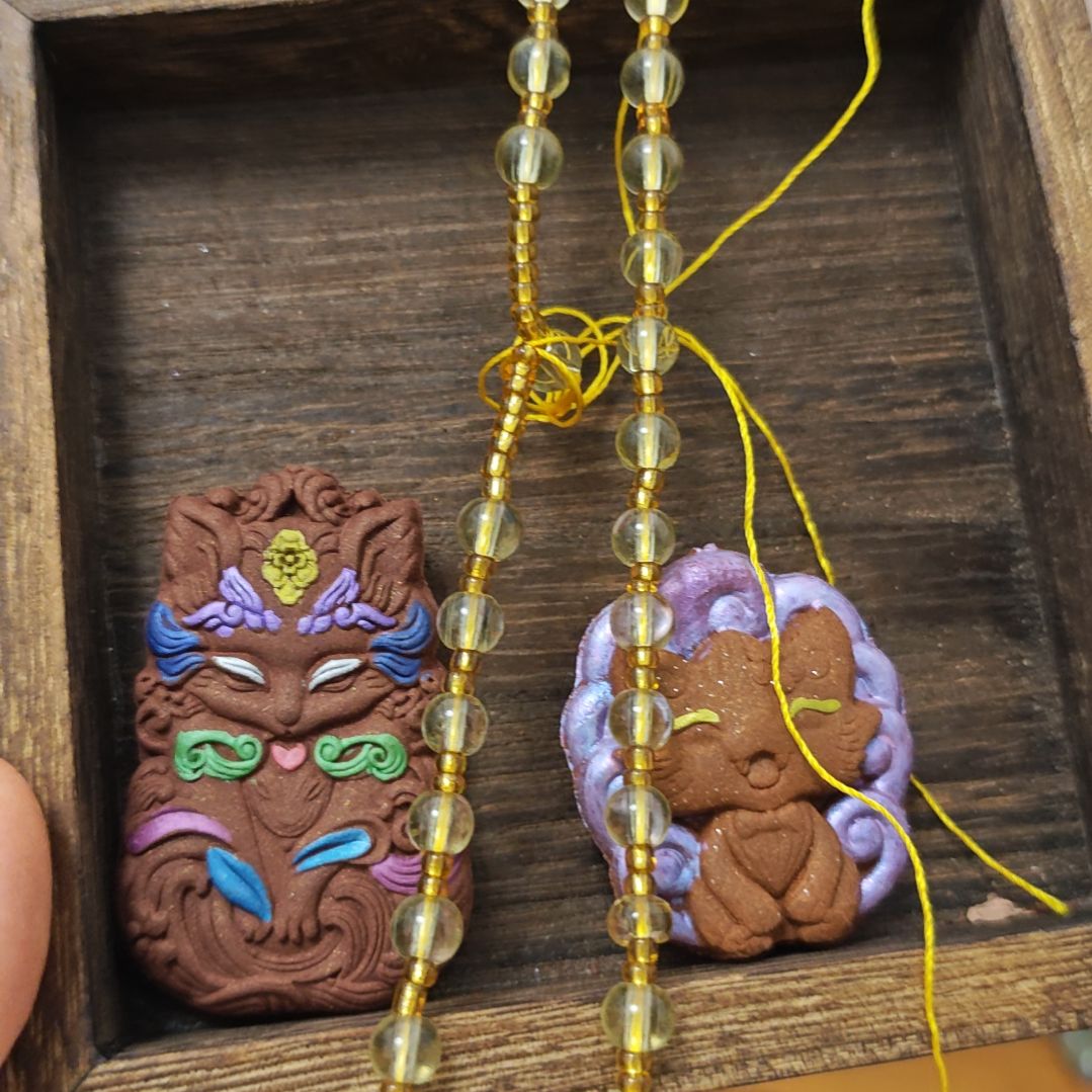 泥塑福利香牌高阶香方两个