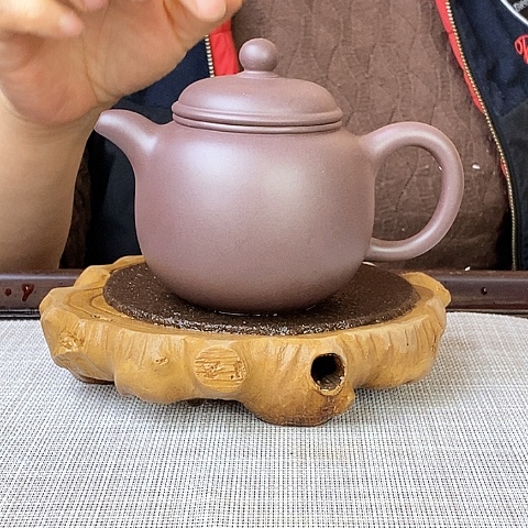 紫砂茶壶宜兴紫泥260cc