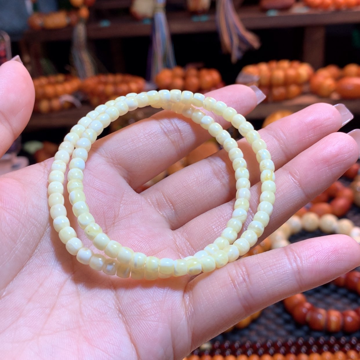 【闪购商品】手串蜜蜡未镶嵌l*蜜蜡手串